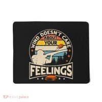 Wind DoesnT Care About Feelings Clay Trap Skeet Shooting Mousepad thumb 0