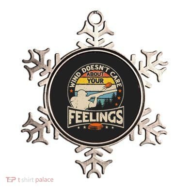 Wind DoesnT Care About Feelings Clay Trap Skeet Shooting Ornament