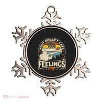 Wind DoesnT Care About Feelings Clay Trap Skeet Shooting Ornament thumb 0