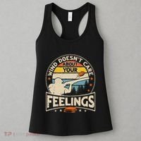 Wind DoesnT Care About Feelings Clay Trap Skeet Shooting Women's Tank Top thumb 3