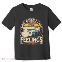 Wind DoesnT Care About Feelings Clay Trap Skeet Shooting Toddler T-Shirt thumb 0