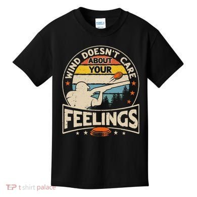 Wind DoesnT Care About Feelings Clay Trap Skeet Shooting Kids T-Shirt