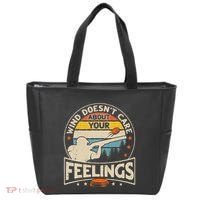 Wind DoesnT Care About Feelings Clay Trap Skeet Shooting Tote Bag thumb 0