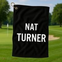 Washington Dc Devin Allen Nat Turner Golf Towel thumb 1