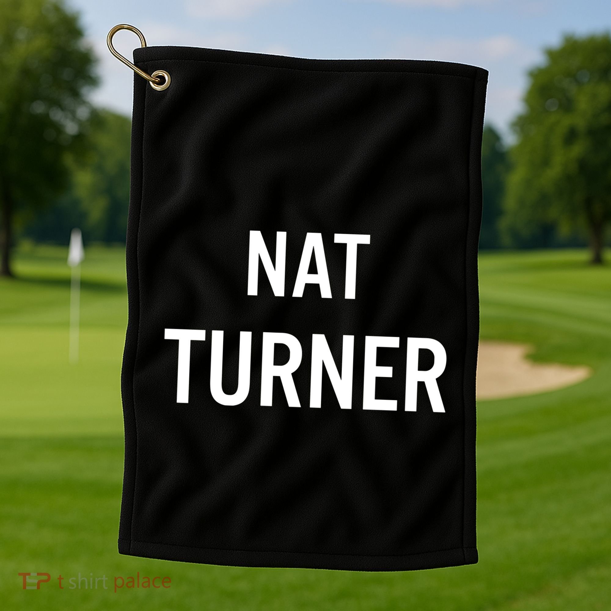 Washington Dc Devin Allen Nat Turner Golf Towel