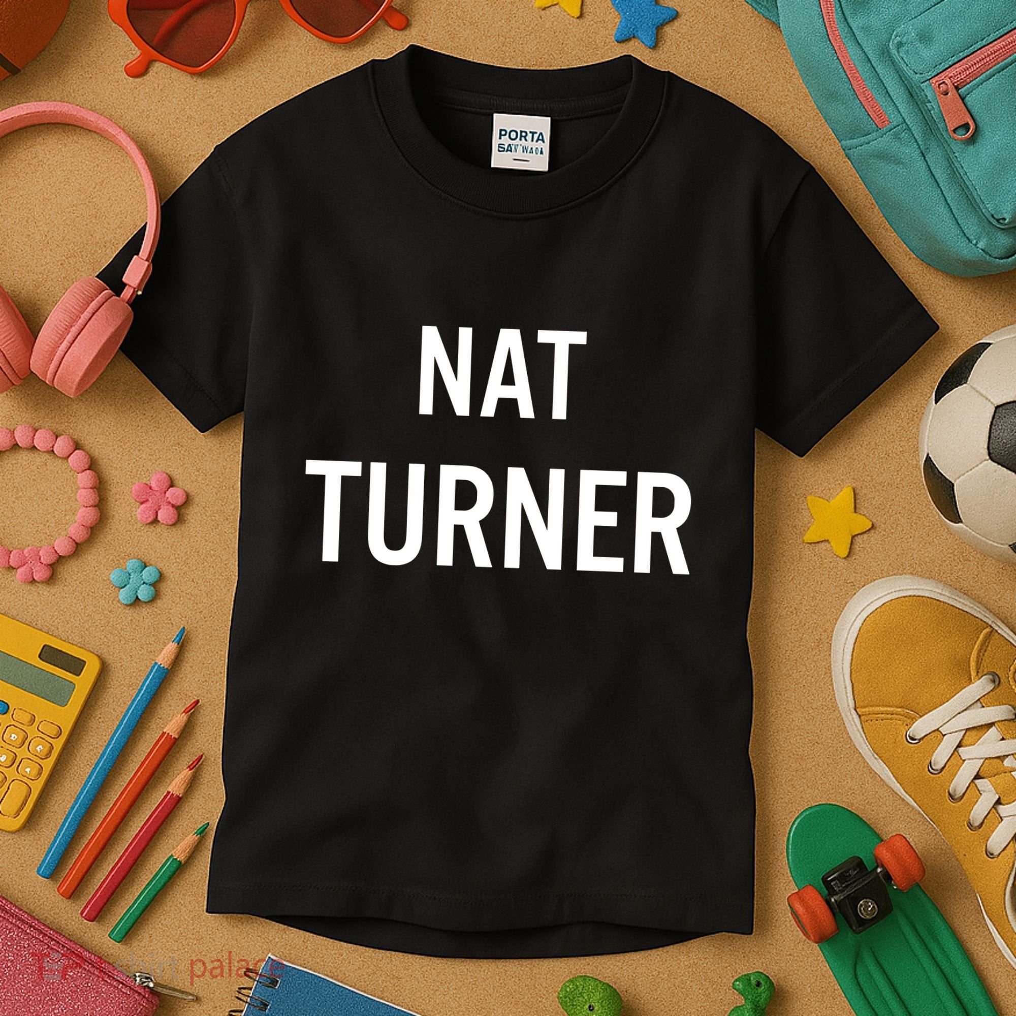 Washington Dc Devin Allen Nat Turner Kids T-Shirt