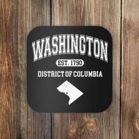 Washington DC District Of Columbia Est 1790 Varsity Coaster thumb 0