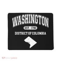 Washington DC District Of Columbia Est 1790 Varsity Mousepad thumb 0