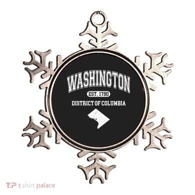 Washington DC District Of Columbia Est 1790 Varsity Ornament