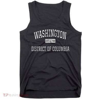 Washington DC DC Vintage Tank Top