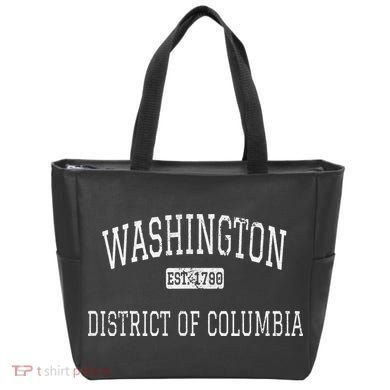 Washington DC DC Vintage Tote Bag