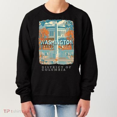 Washington Dc Dc Monumental Majesty Sd741 Women's Sweatshirt
