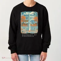 Washington Dc Dc Monumental Majesty Sd741 Women's Sweatshirt thumb 0