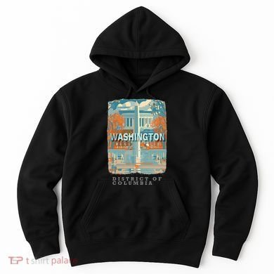 Washington Dc Dc Monumental Majesty Sd741 Hoodie