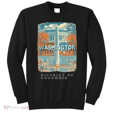 Washington Dc Dc Monumental Majesty Sd741 Sweatshirt