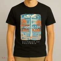 Washington Dc Dc Monumental Majesty Sd741 T-Shirt thumb 3