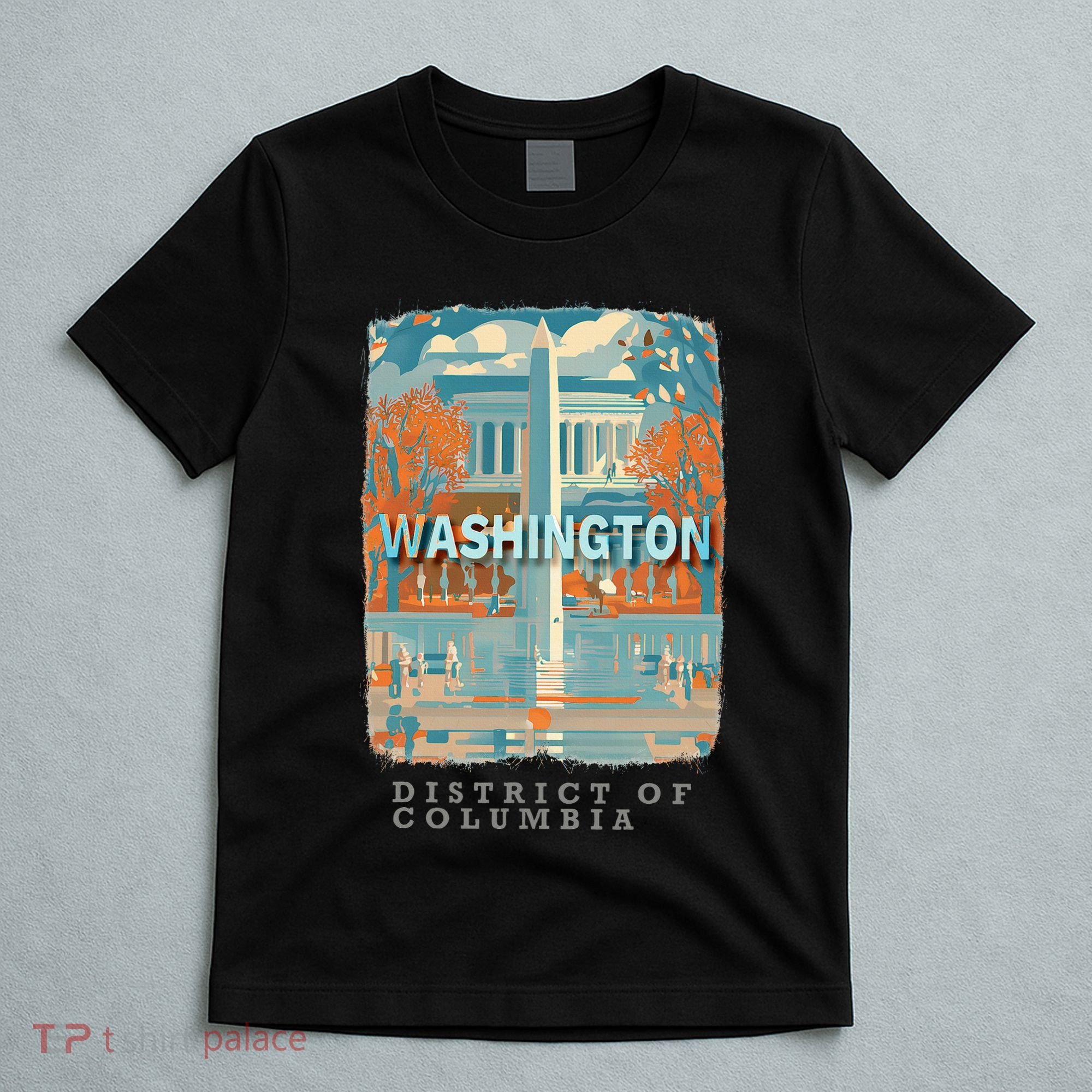 Washington Dc Dc Monumental Majesty Sd741 T-Shirt