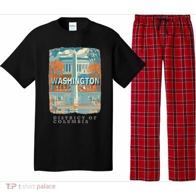 Washington Dc Dc Monumental Majesty Sd741 Pajama Set