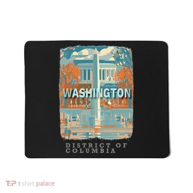 Washington Dc Dc Monumental Majesty Sd741 Mousepad