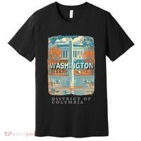 Washington Dc Dc Monumental Majesty Sd741 Premium T-Shirt thumb 0