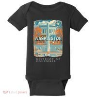Washington Dc Dc Monumental Majesty Sd741 Baby Bodysuit thumb 0