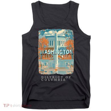 Washington Dc Dc Monumental Majesty Sd741 Tank Top