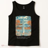 Washington Dc Dc Monumental Majesty Sd741 Tank Top thumb 2