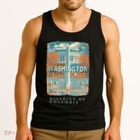 Washington Dc Dc Monumental Majesty Sd741 Tank Top thumb 3