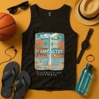 Washington Dc Dc Monumental Majesty Sd741 Tank Top thumb 4