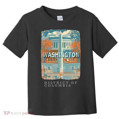 Washington Dc Dc Monumental Majesty Sd741 Toddler T-Shirt