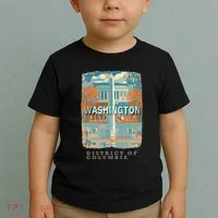 Washington Dc Dc Monumental Majesty Sd741 Toddler T-Shirt thumb 2