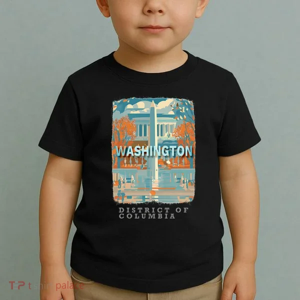 Washington Dc Dc Monumental Majesty Sd741 Toddler T-Shirt