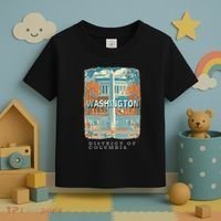 Washington Dc Dc Monumental Majesty Sd741 Toddler T-Shirt thumb 3