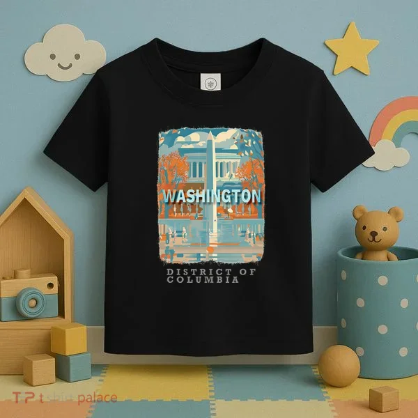 Washington Dc Dc Monumental Majesty Sd741 Toddler T-Shirt