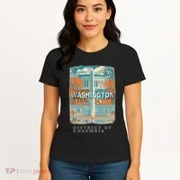 Washington Dc Dc Monumental Majesty Sd741 Women's T-Shirt thumb 4