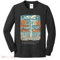 Washington Dc Dc Monumental Majesty Sd741 Kids Long Sleeve Shirt thumb 0