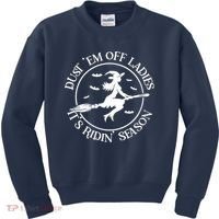 Womens Dust 'Em Off Ladies It's Ridin' Season Kids Sweatshirt thumb 0