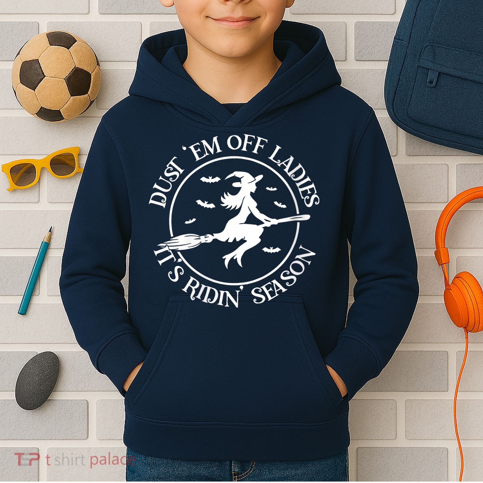 Womens Dust 'Em Off Ladies It's Ridin' Season Kids Hoodie