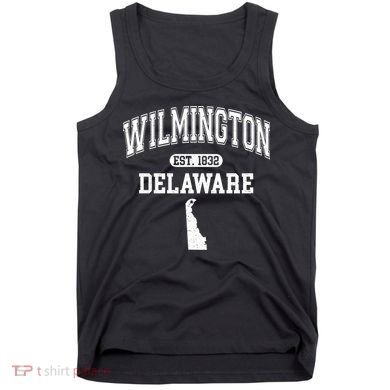 Wilmington Delaware Est 1832 Varsity Tank Top