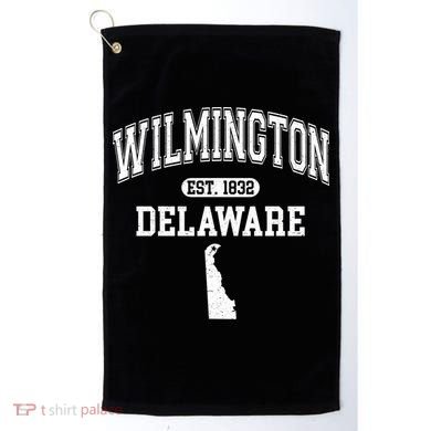 Wilmington Delaware Est 1832 Varsity Golf Towel