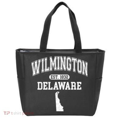 Wilmington Delaware Est 1832 Varsity Tote Bag