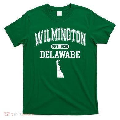 Wilmington Delaware Est 1832 Varsity T-Shirt
