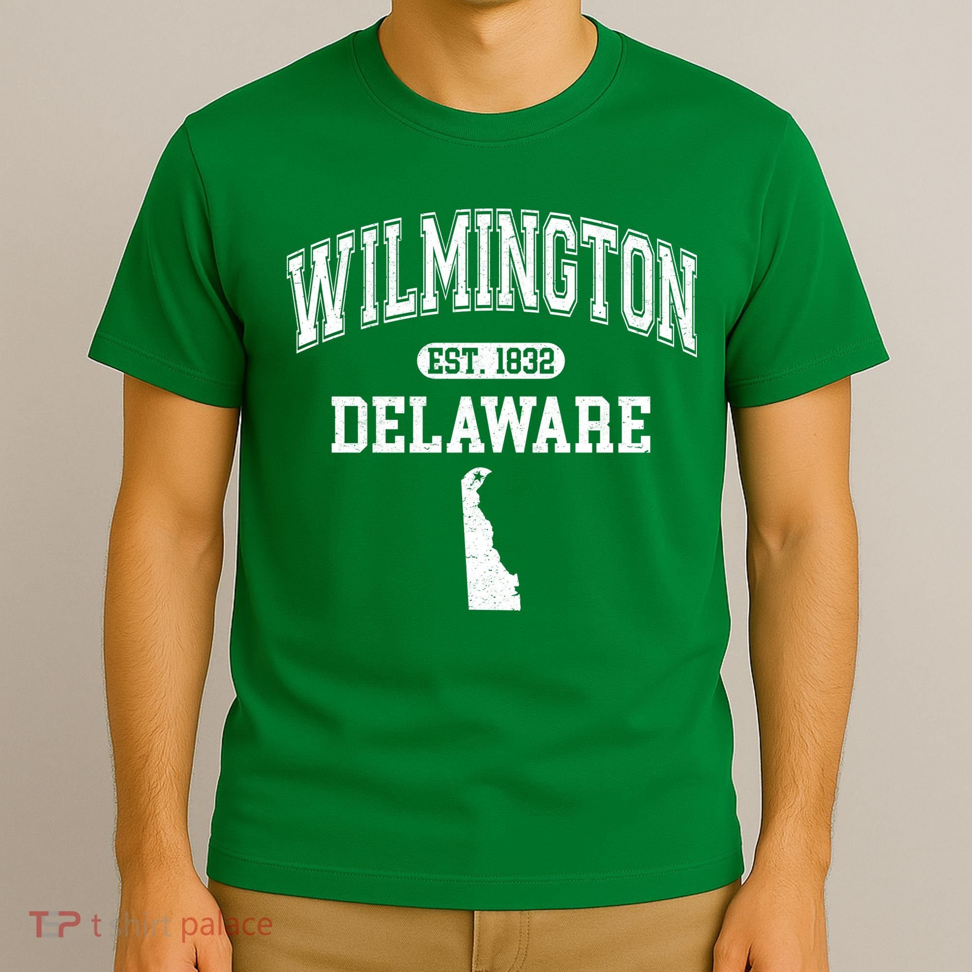 Wilmington Delaware Est 1832 Varsity T-Shirt