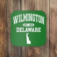 Wilmington Delaware Est 1832 Varsity Coaster thumb 0