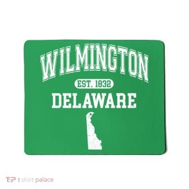 Wilmington Delaware Est 1832 Varsity Mousepad