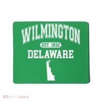 Wilmington Delaware Est 1832 Varsity Mousepad thumb 0