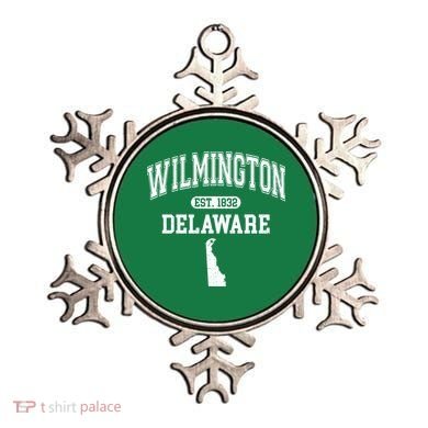 Wilmington Delaware Est 1832 Varsity Ornament