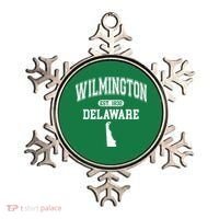 Wilmington Delaware Est 1832 Varsity Ornament thumb 0
