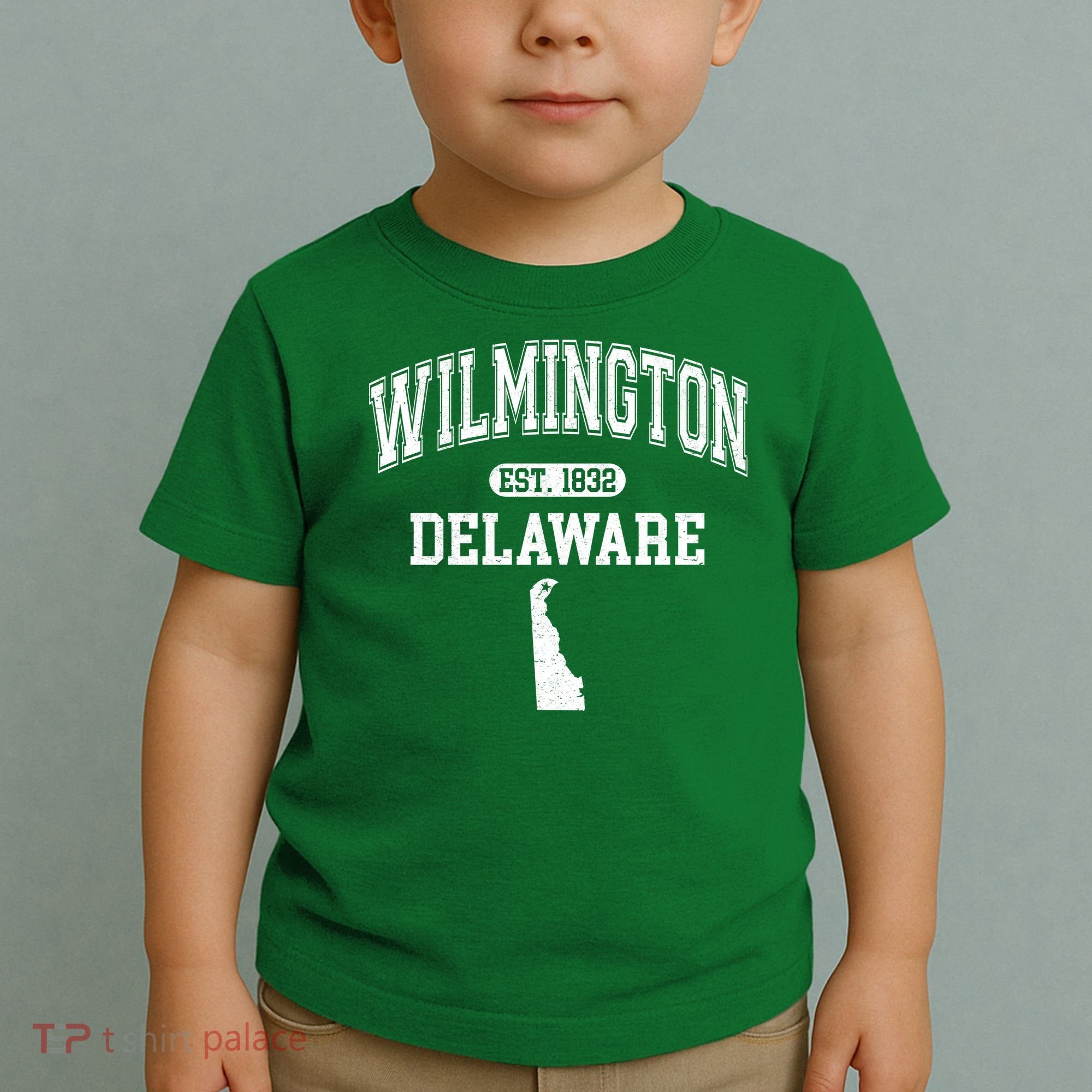 Wilmington Delaware Est 1832 Varsity Toddler T-Shirt