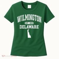 Wilmington Delaware Est 1832 Varsity Women's T-Shirt thumb 0